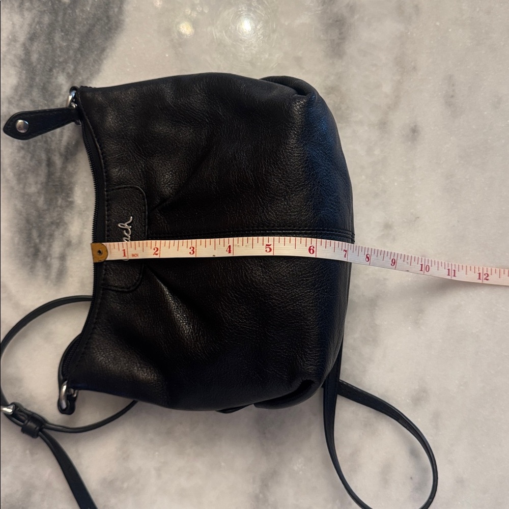 COACH Ashley leather crossbody bag in black NWOT - Picture 9 of 13